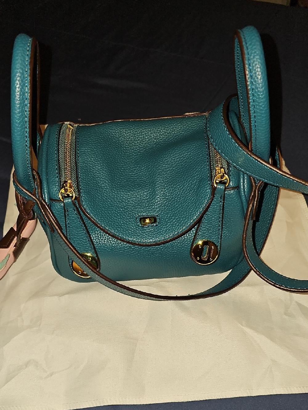 Teal Crossbody Shoulder Bag